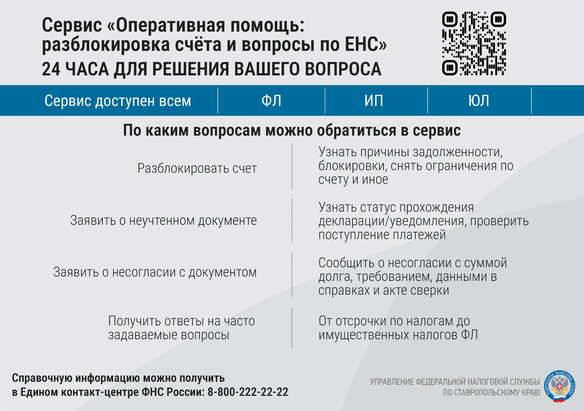 Важная информация для налогоплательщиков!