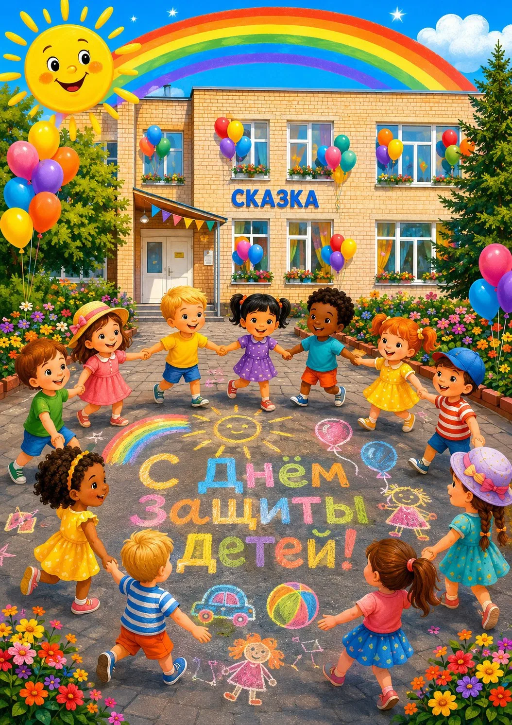 ☀️ С Днём защиты детей! ☀️

Пусть этот день будет наполнен смехом, радостью и яркими впечатлениями! 