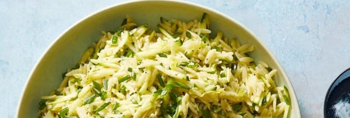 🍋 Орзо с цукини, лимоном и травами