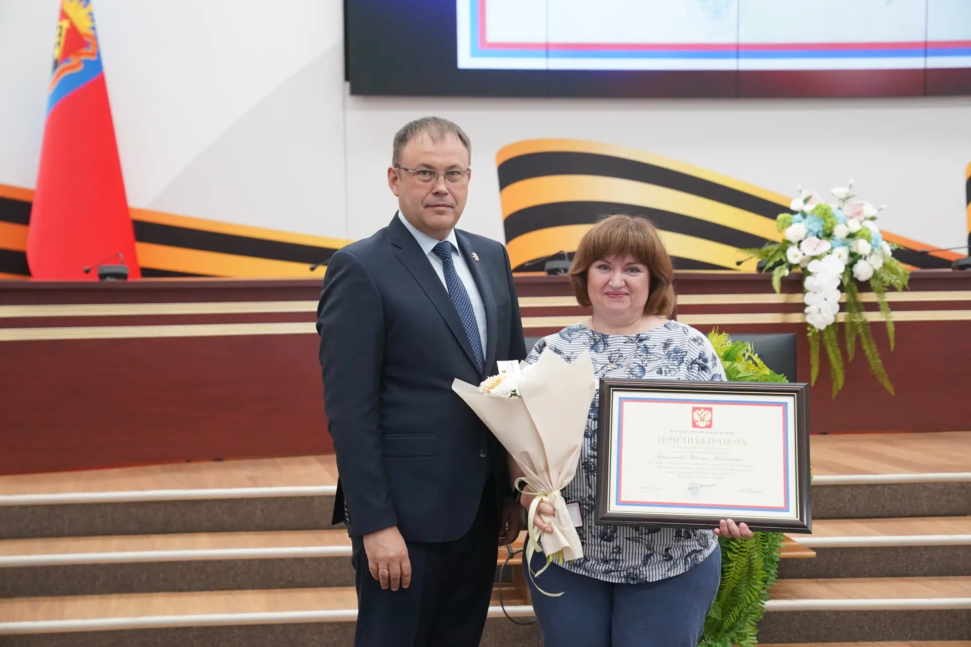 На торжественном приеме, посвященном Дню медицинского работника, Губернатор Кузбасса Илья Середюк по