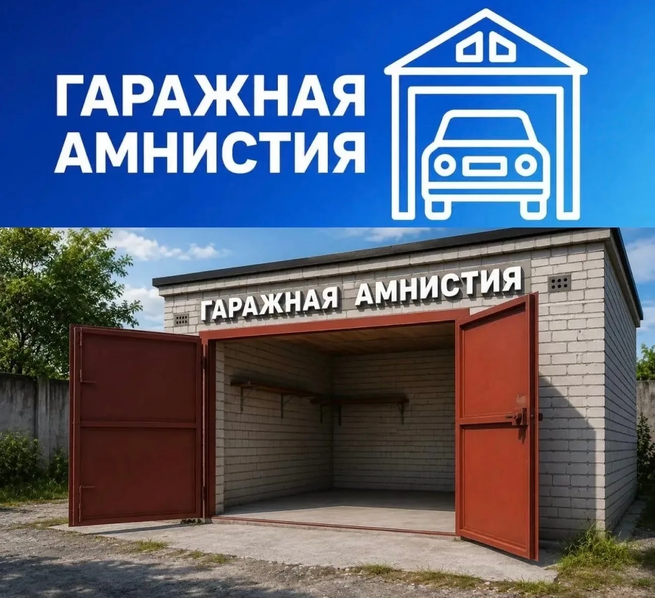 ☝️С 1 сентября продлили действие «гаражной амнистии». Это значит, что владельцы старых ...