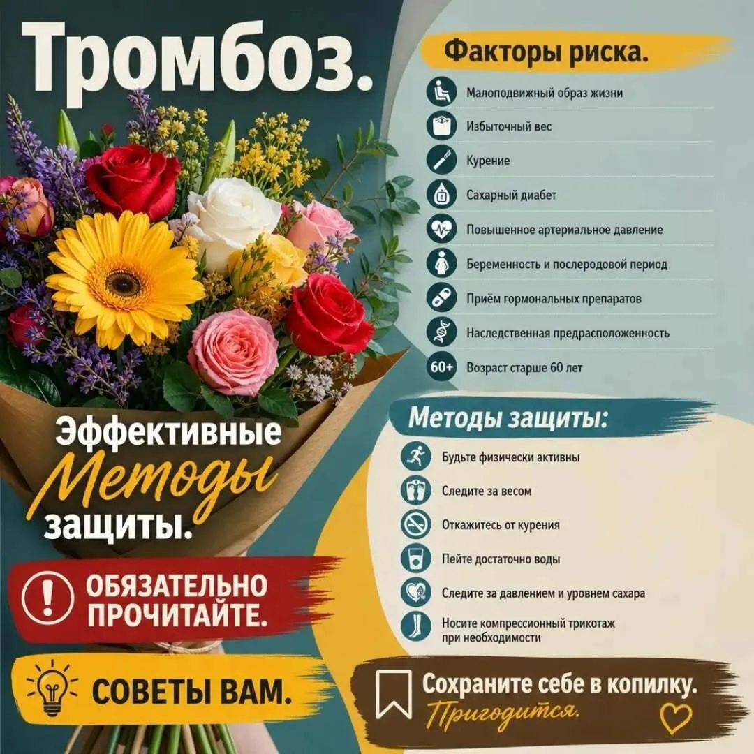🩸 ТРОΜБОЗ: тихaя угpoзa в вaших вeнaх.