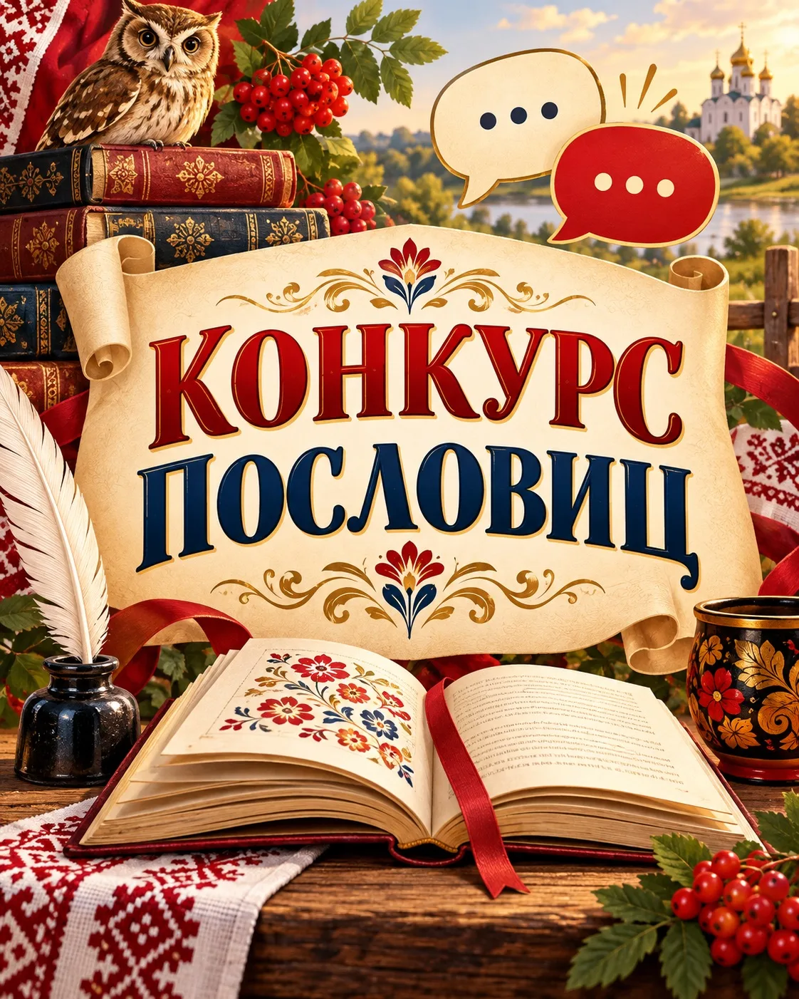 У нас — литературный конкурс! 📚😄