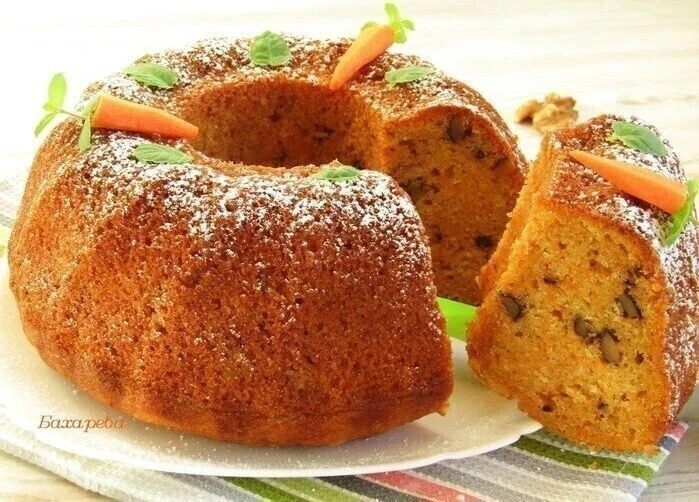Готовим МОРКОВНЫЙ КЕКС