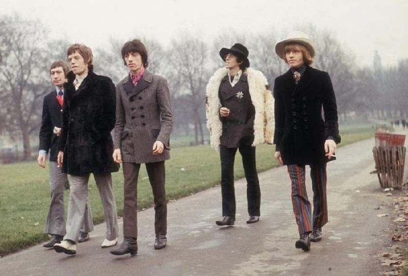 The Rolling Stones в Лондоне, 1967 год.
