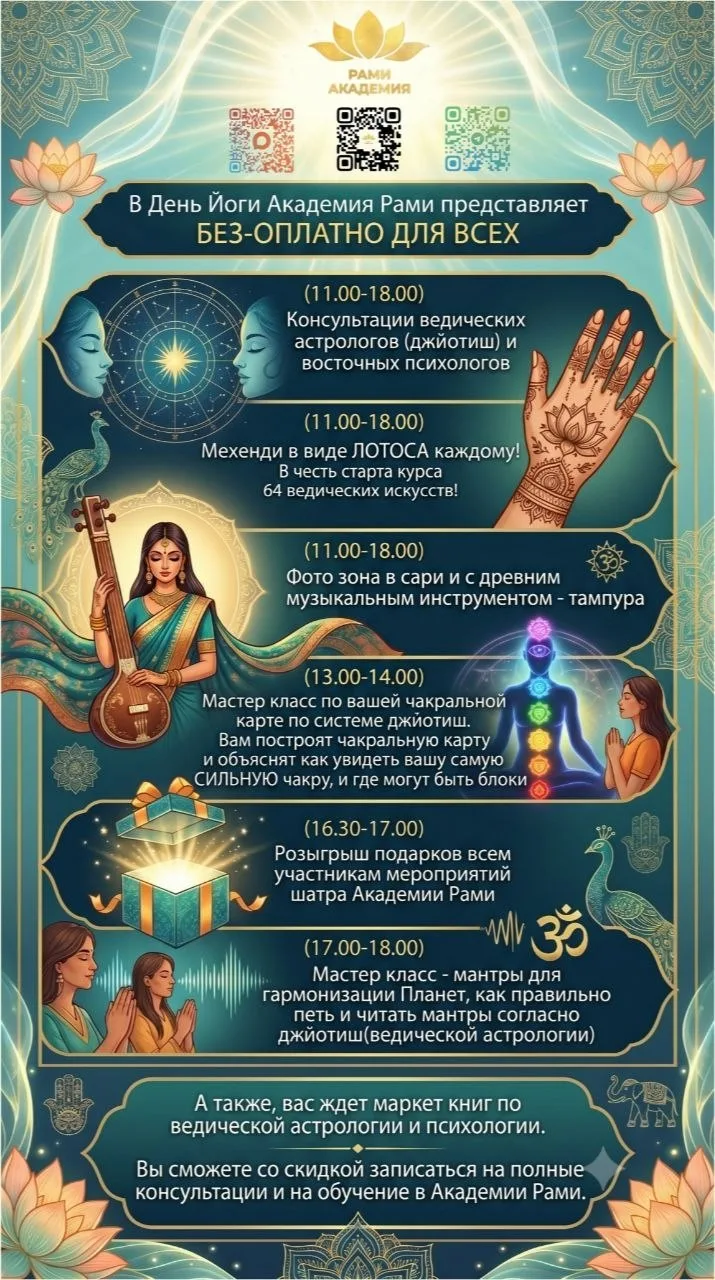 Праздник к нам приходит, праздник к нам приходит! 🎉

Друзья, День Йоги в Санкт-Петербурге🔥
уже в э