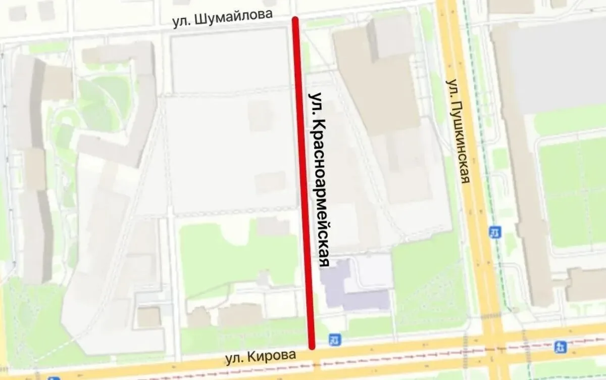 🚧 Улицу Красноармейскую перекроют в Ижевске до конца июля  В столице Удмуртии в связи со строительст