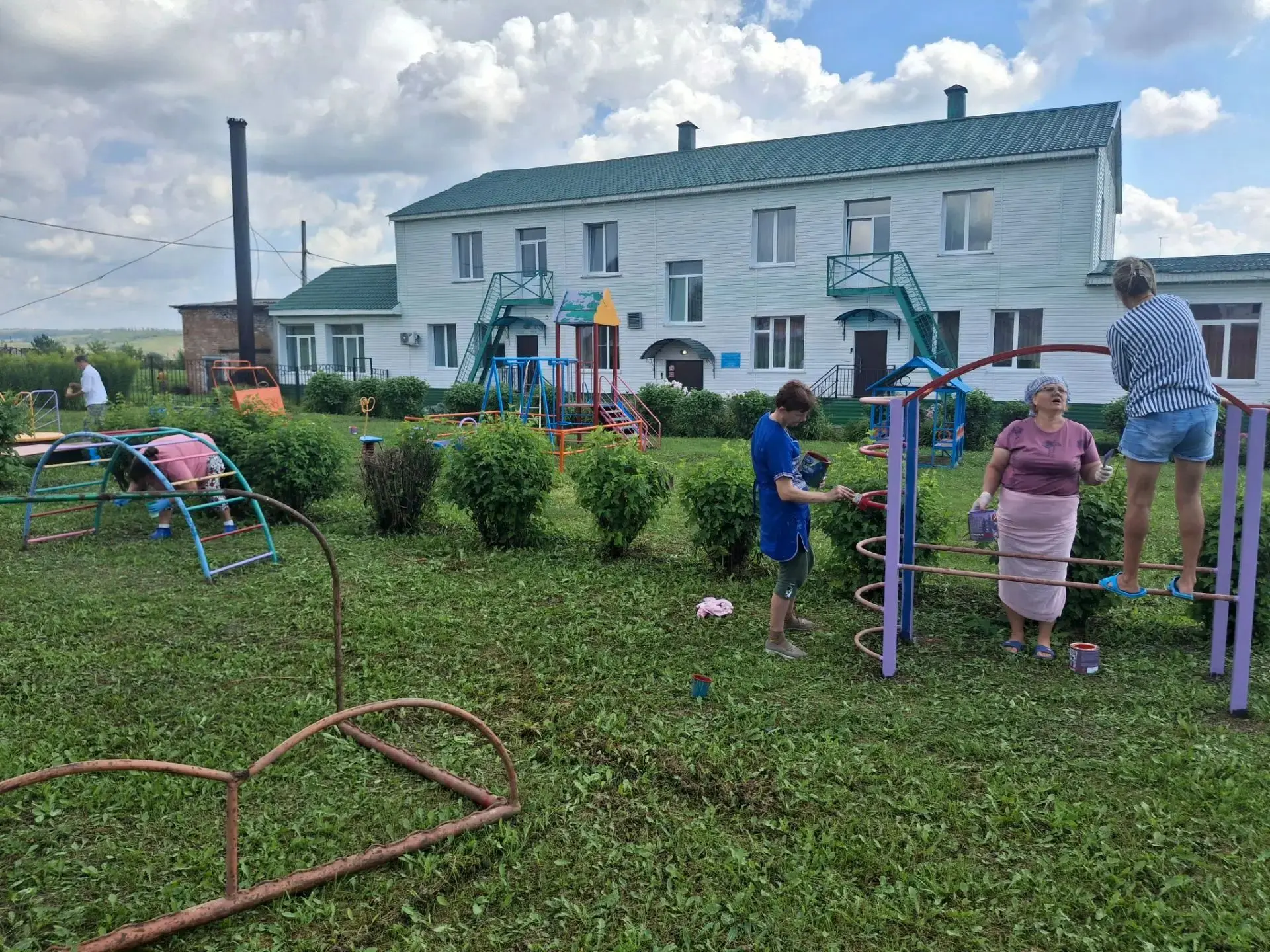 Обновление игрового пространства направлено на создание безопасной, комфортной и эстети...