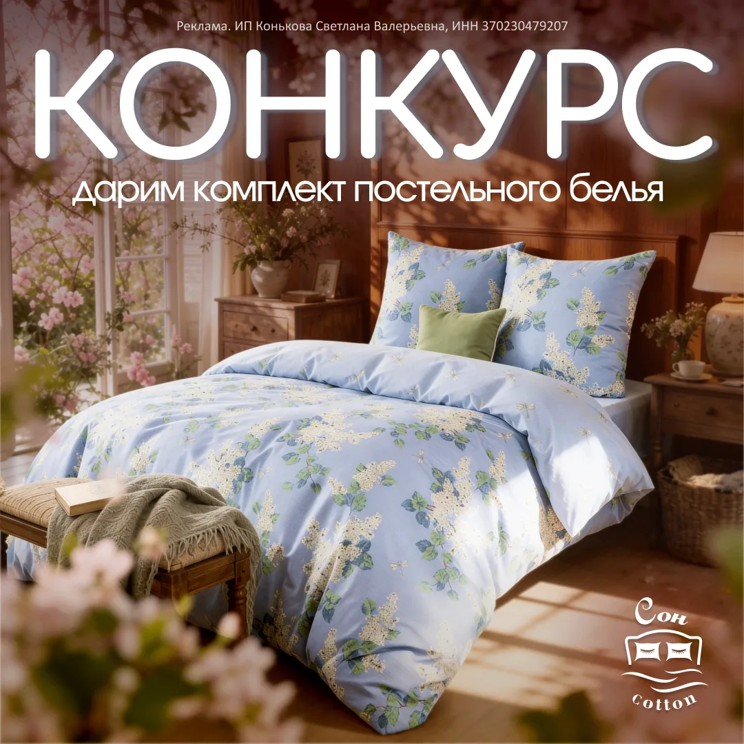 Сохраним лето в вашей спальне 🌱