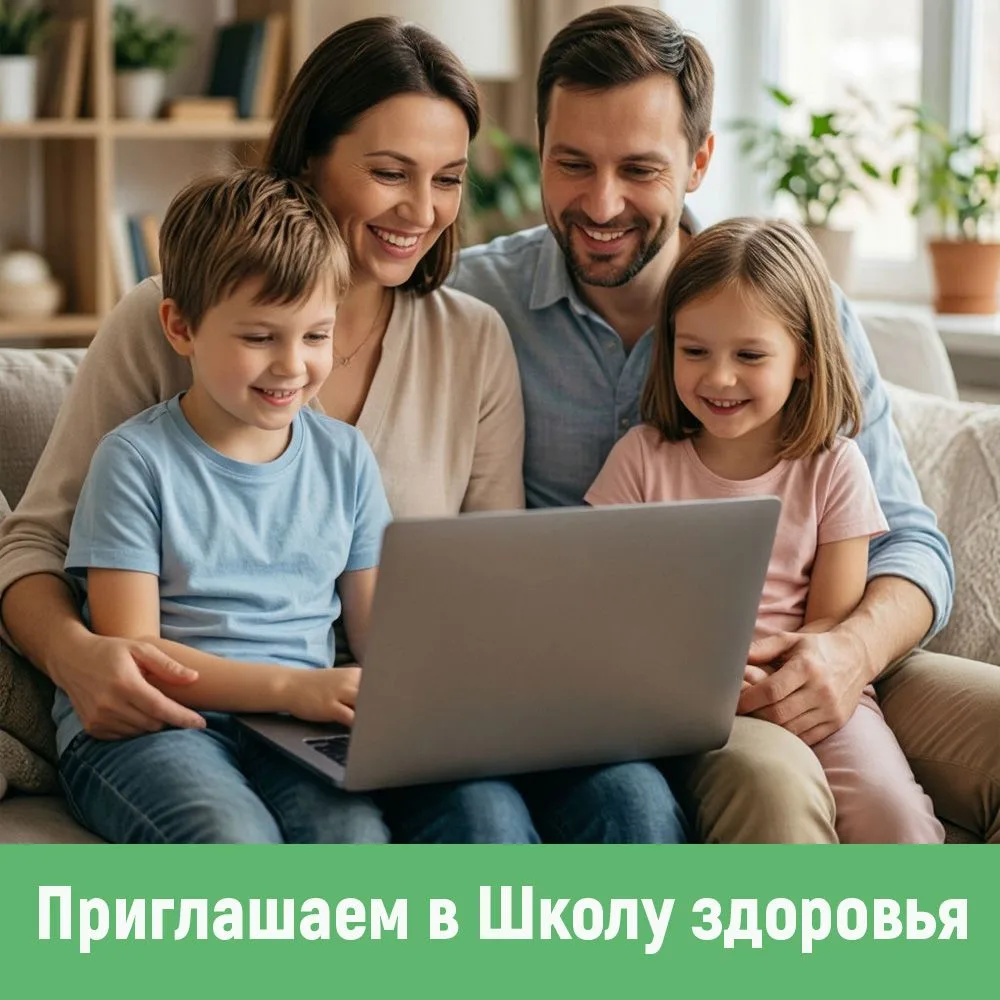 🎉 Приглашаем на онлайн‑мероприятия «Школы здоровья» от специалистов Детской городской больницы № 8 