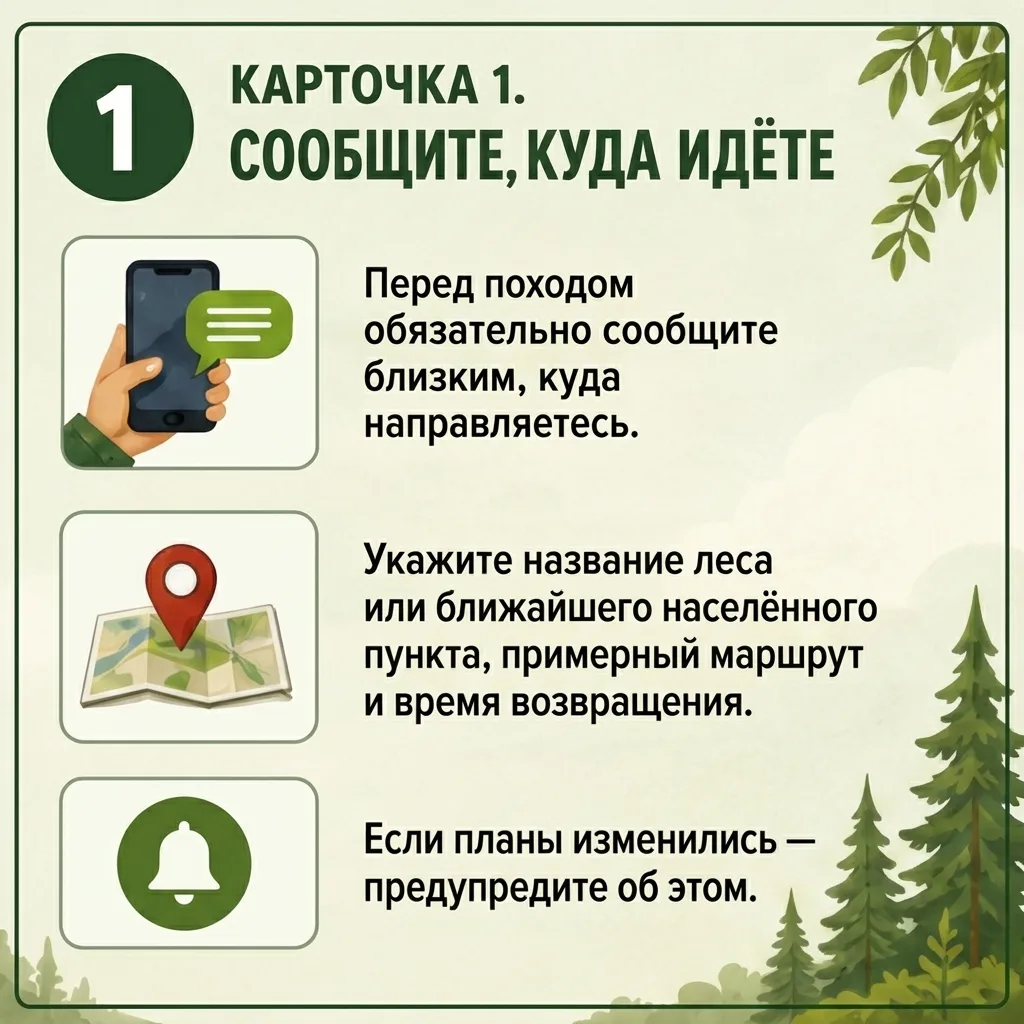🍂 Осень зовёт в лес!