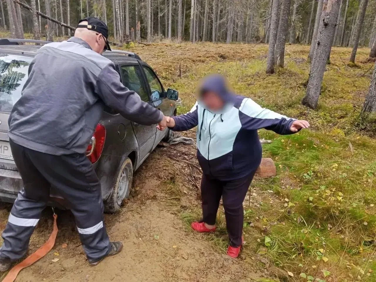 🌲 Супруги заблудились в лесу у Маткаселькя