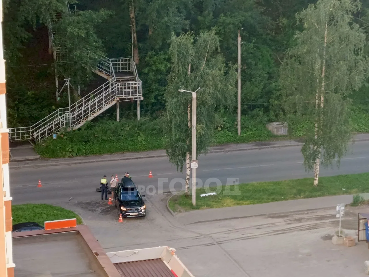 В Кирове на улице Заводской сбили человека на электросамокате