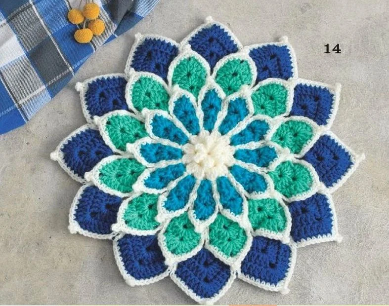 Схема крючком! 🌸