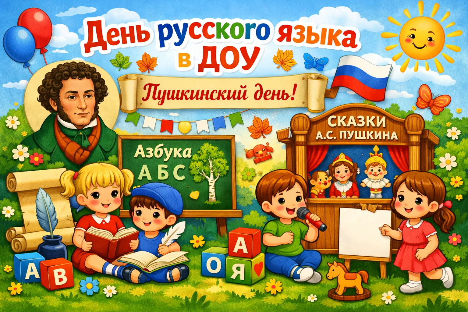 📖 «Идут века, но Пушкин остаётся с нами!»