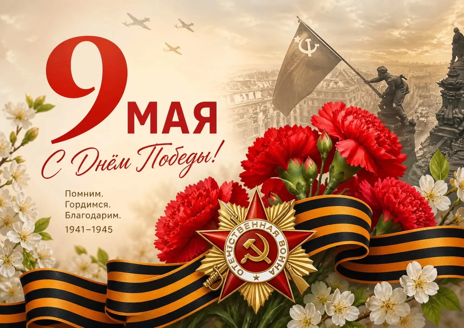 9 Мая – памятная дата для всего нашего народа, для каждой семьи – День Великой Победы! ...