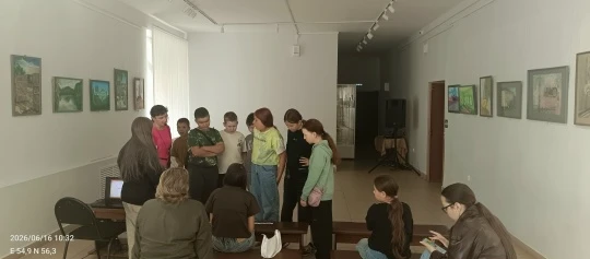 16 июня музей распахнул свои двери для ребят из лагеря дневного пребывания «Юность» на базе лицея им