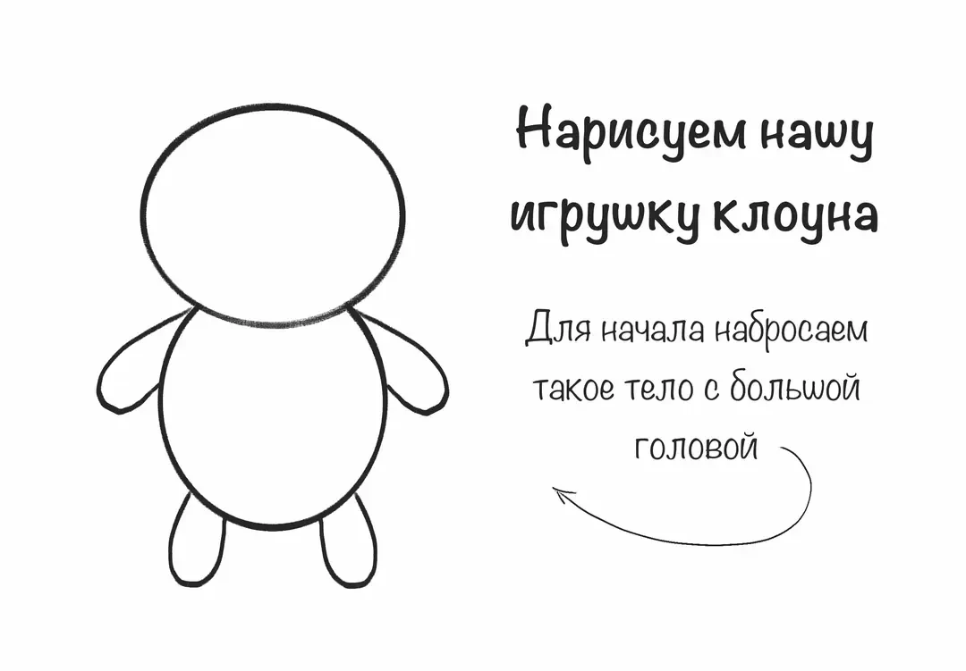 Рисуем своего клоуна, часть 2