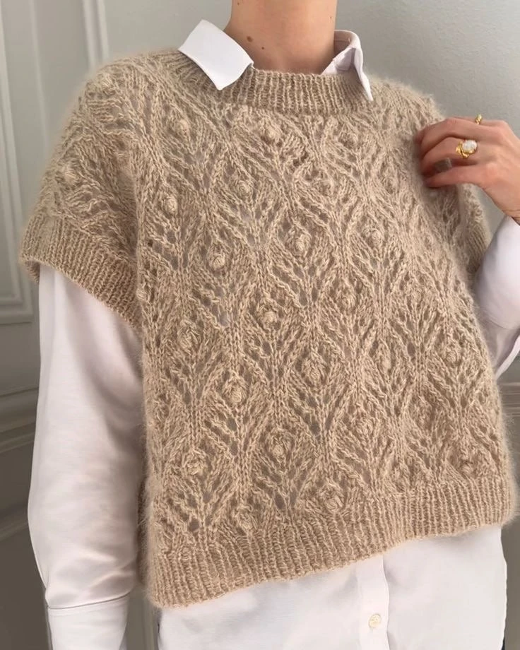 Жилет. Схема узора🧶