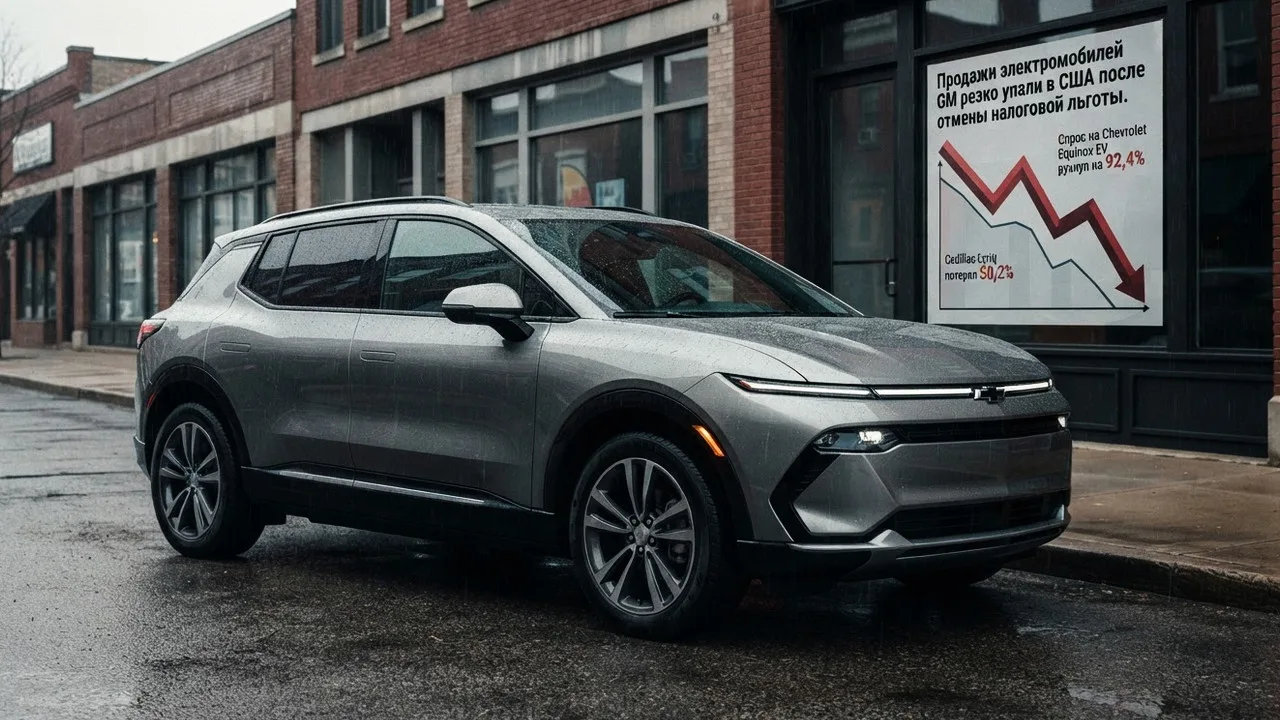 Продажи электромобилей GM резко упали в США после отмены налоговой льготы
