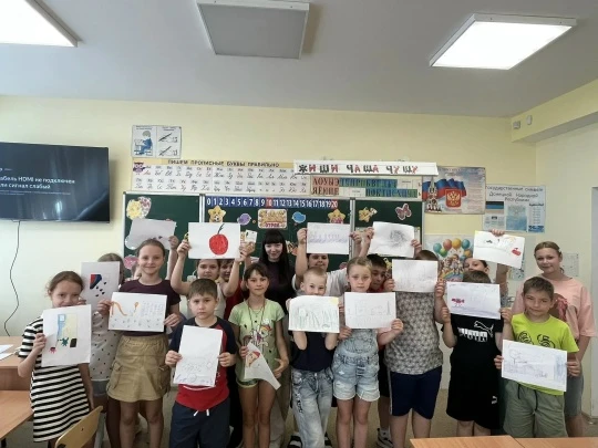 🎨Сегодня в лагере «Солнечный» было жарко — не от солнца, а от творчества! К нашим ребятам пришла вы
