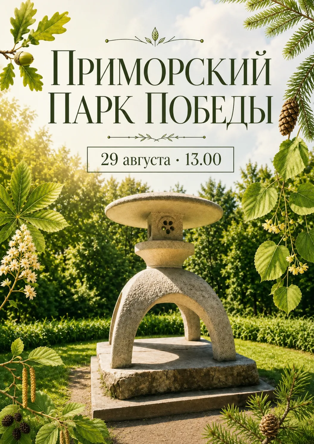 🌿 «Приморский парк победы» - бесплатная экскурсия