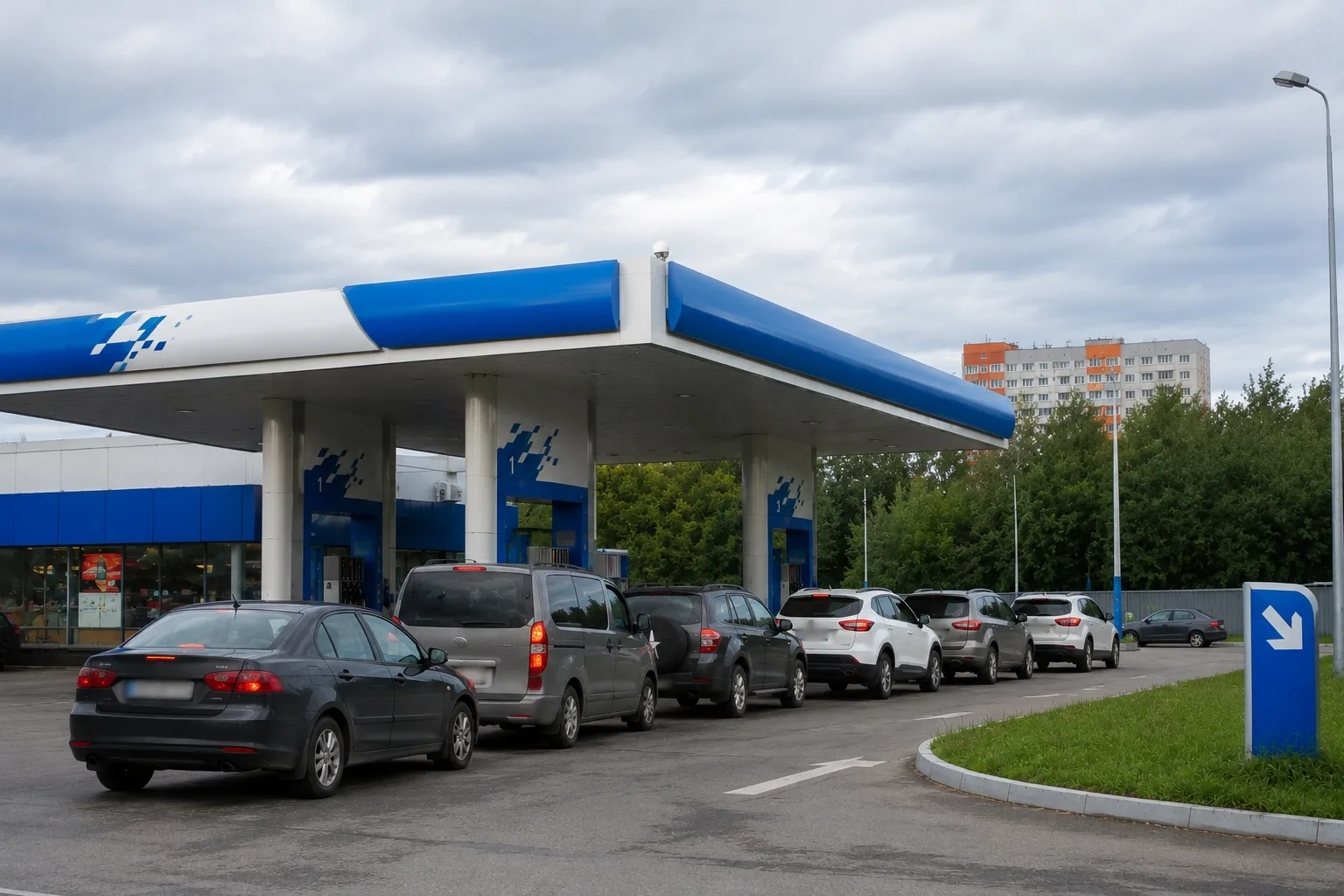 ⛽ В России снова обострилась ситуация с бензином