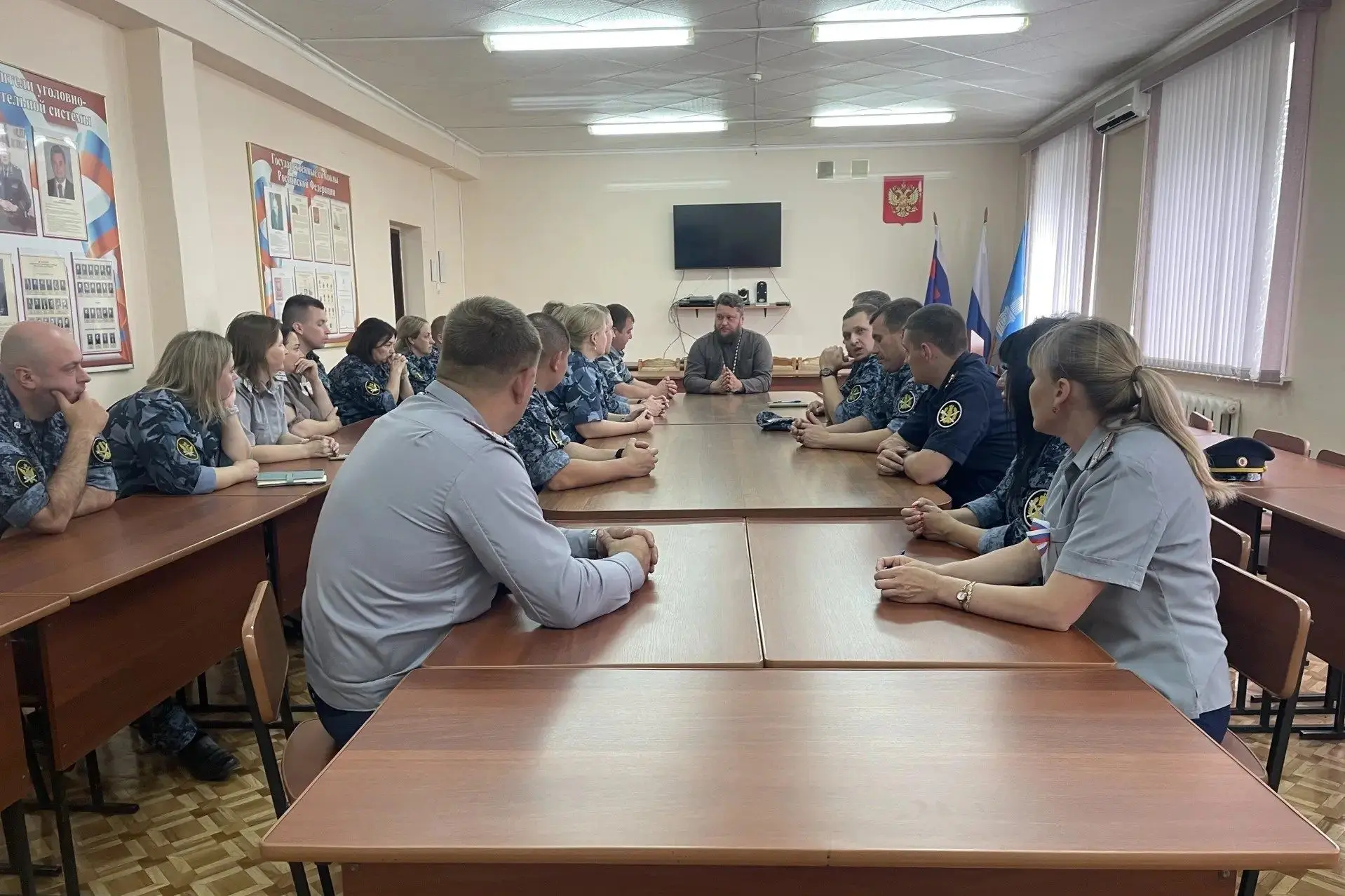 Помощник начальника УФСИН России по Ульяновской области по работе с верующими провел пр...