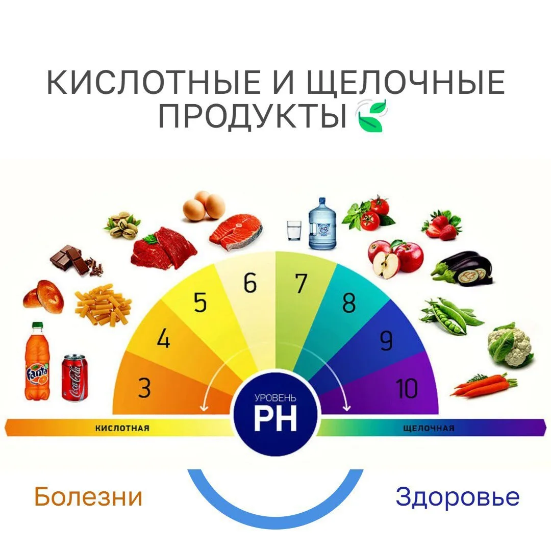 КИСЛОТНЫЕ И ЩЕЛОЧНЫЕ ПРОДУКТЫ
