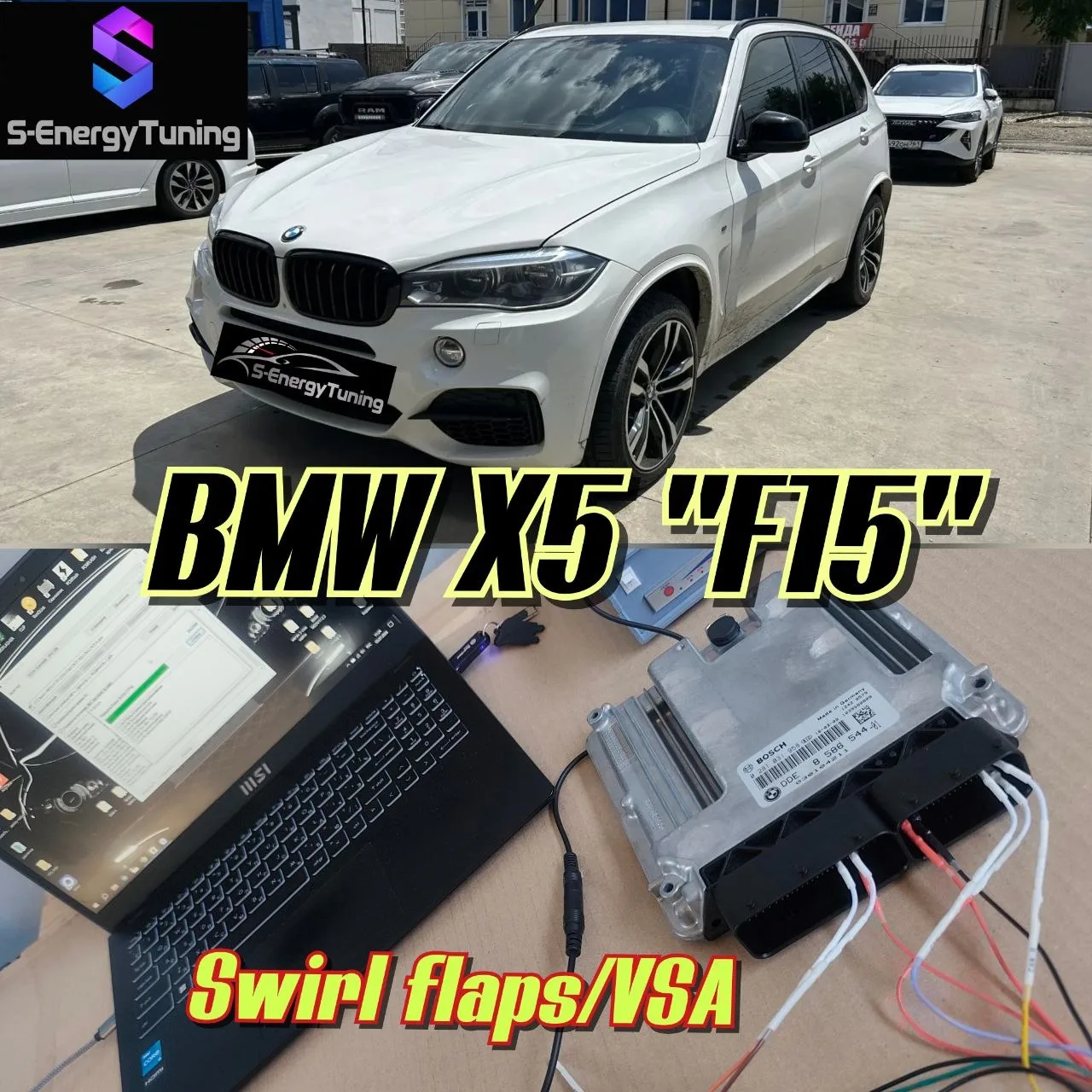 В работе BMW X5 (F15) с двс N57D30S1. На данном авто выполнили ремонт турбокомпрессоров...