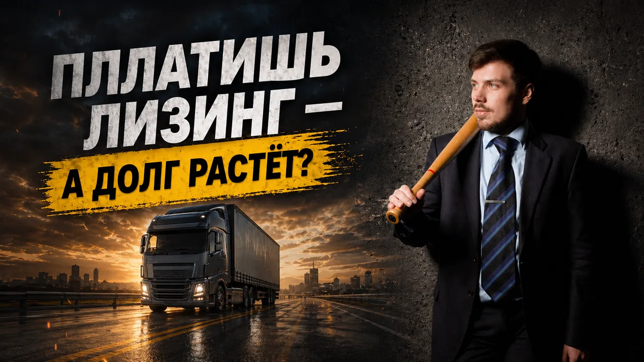 Платишь лизинг — а долг растёт? Почему списание в пени незаконно👇🏻
