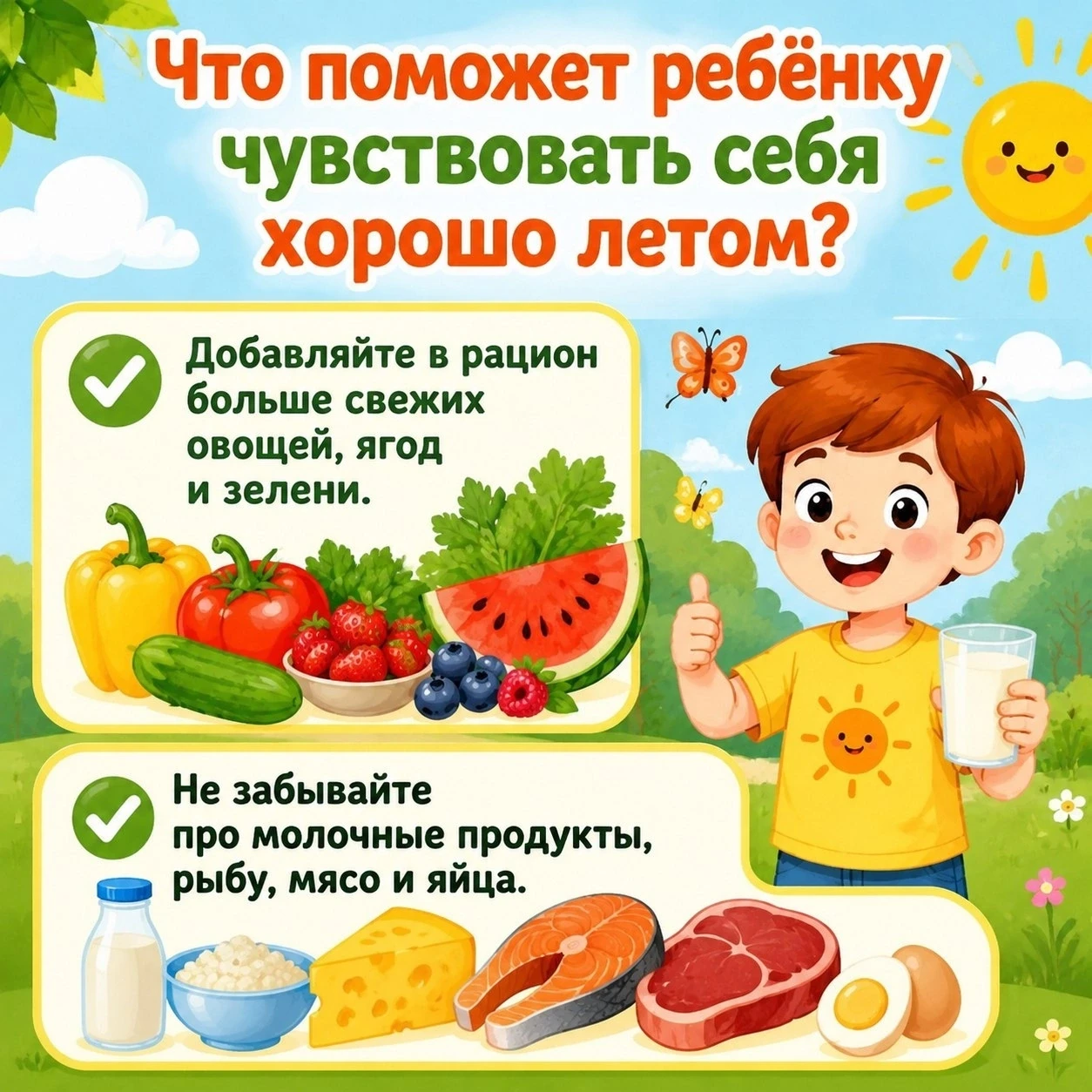 Витамины играют ключевую роль в физическом росте и умственном развитии ребенка. Они делятся на жирор