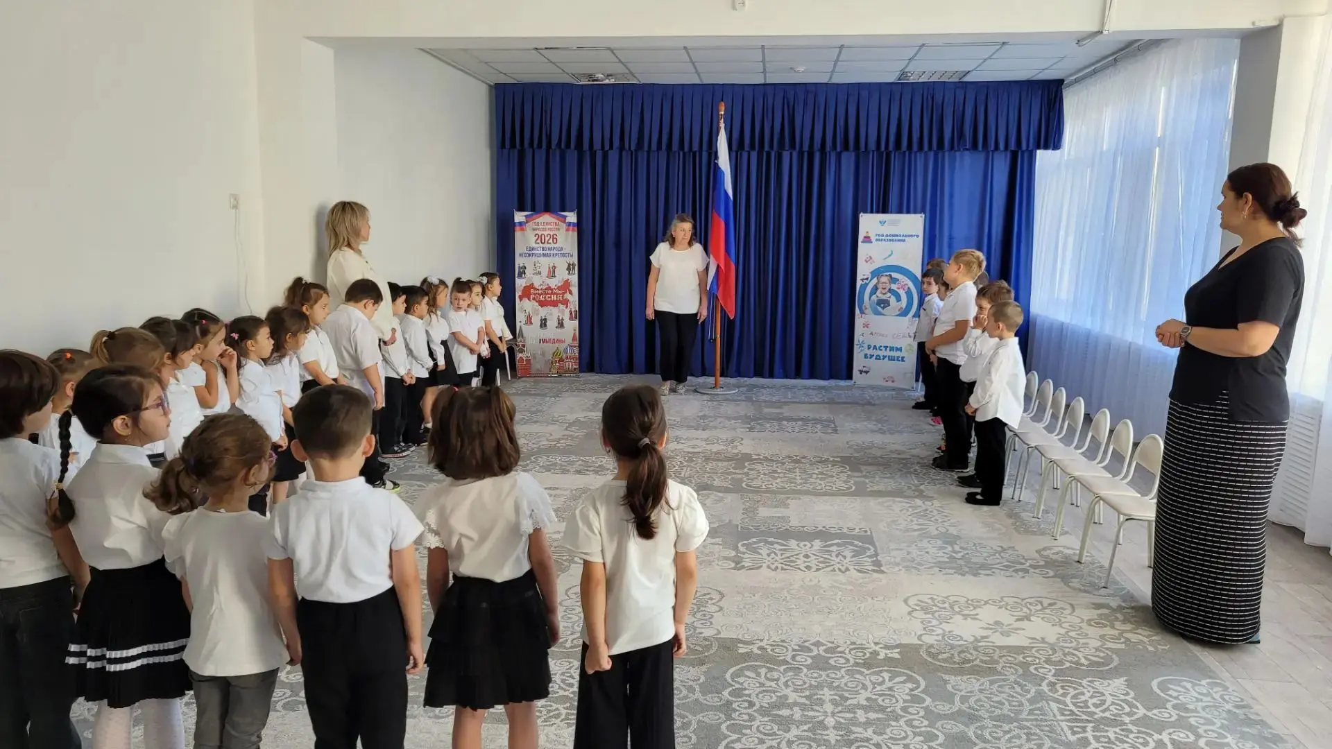 Торжественное утро в нашем детском саду! 🎉
