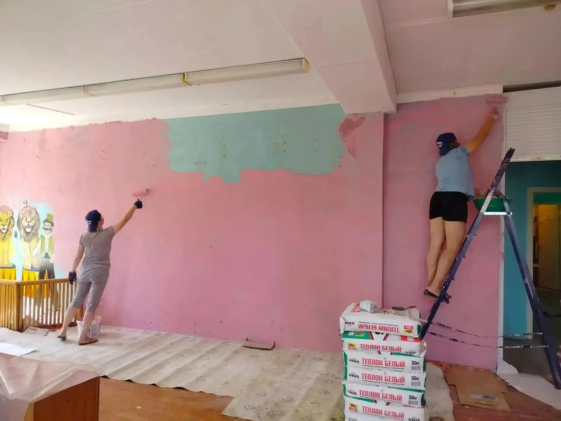 💯ХОРОШИЕ НОВОСТИ

🛠 Ремонт в нашем любимом детском саду!

👍 Ещё немного, и обновлённые группы и п