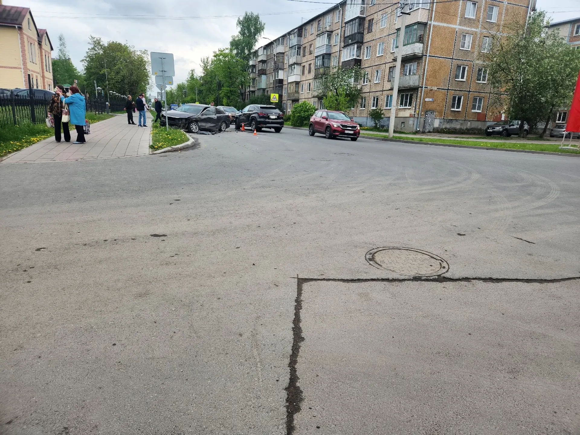 Горького 21 перекрёсток Коммунальной и Максима Горького ДТП
