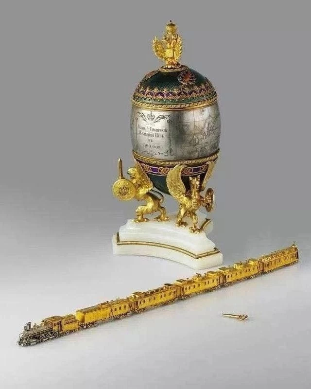Сибирский поезд, 1900 г.