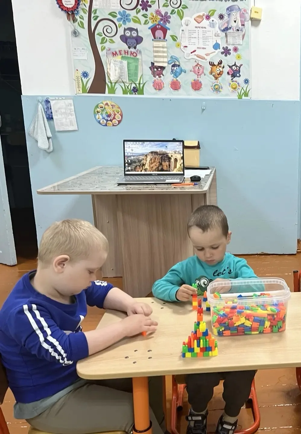 Сегодня в детском саду состоялось открытое занятие для воспитанников младшей группы, по...