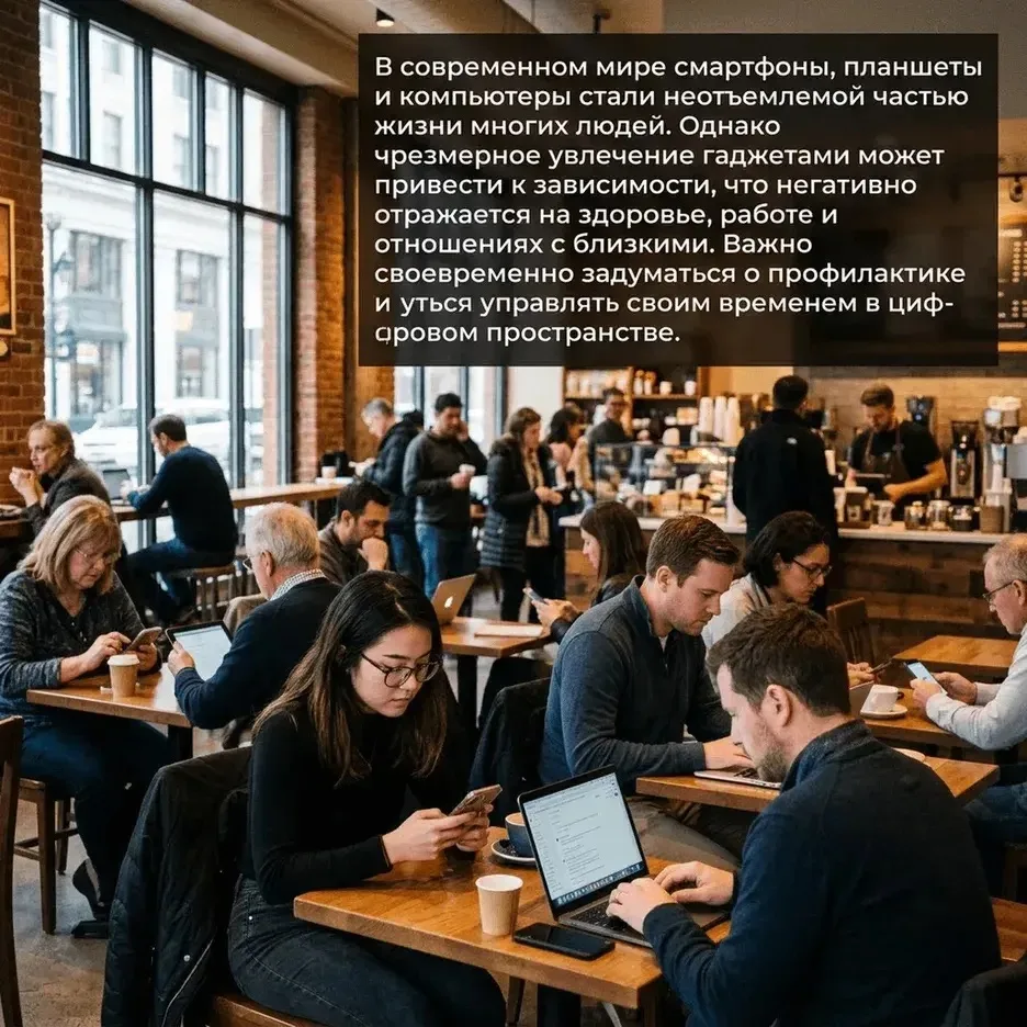 📉 Цифровая зависимость: почему профилактика важна именно сейчас 🤔

Современный человек проводит пе