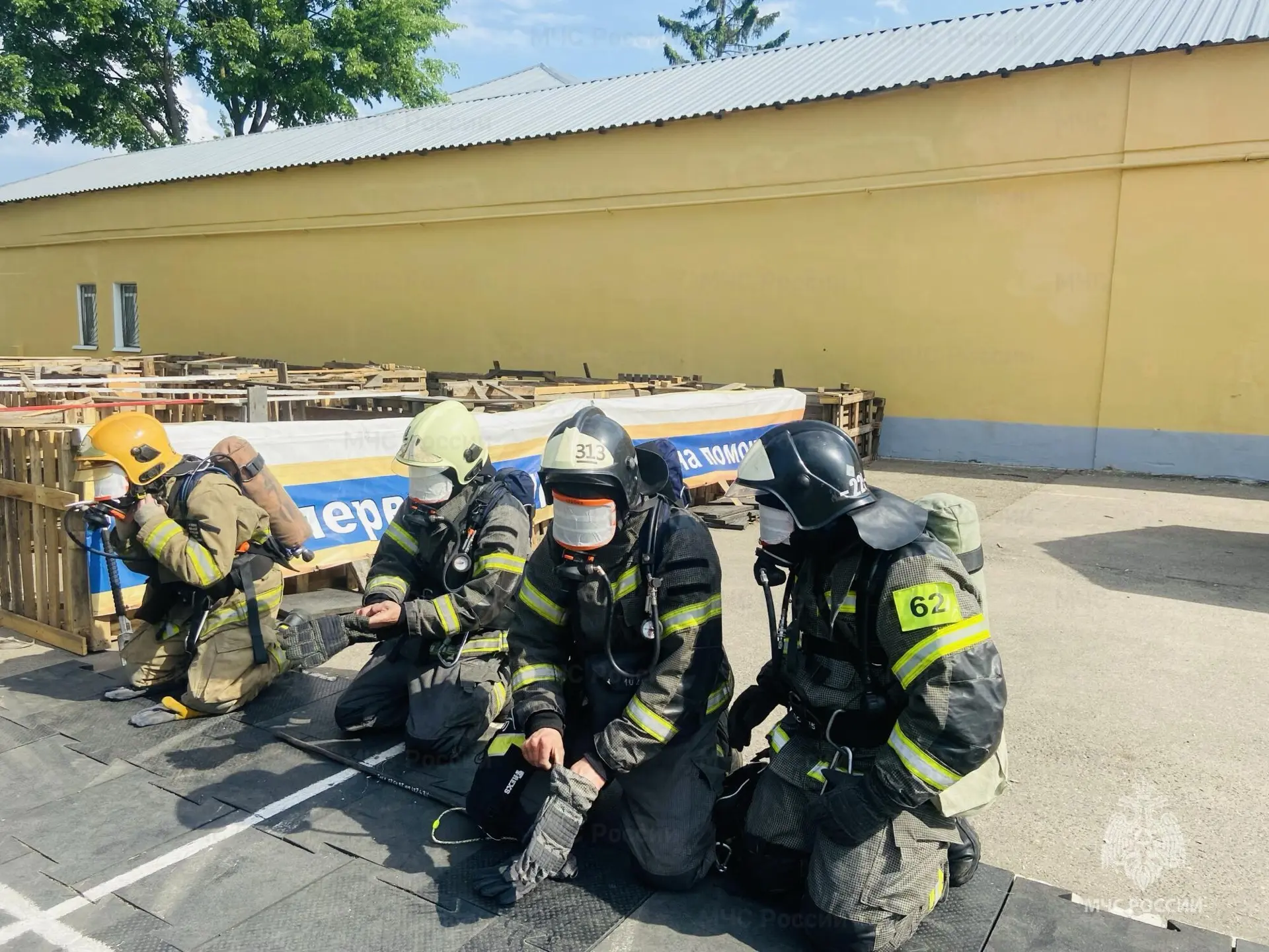 🔥Пожарные Коломны стали победителями конкурса на лучшее звено ГДЗС 2026 года   В Коломне завершился 