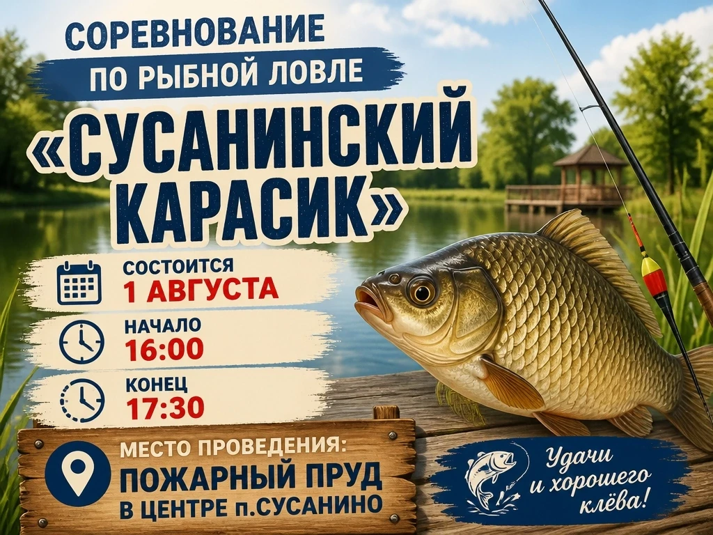 🎉 УРА! 🎉 Отличные новости для всех любителей рыбалки и активного отдыха! 🎣✨ 
 
🗓 Запоминайте дат