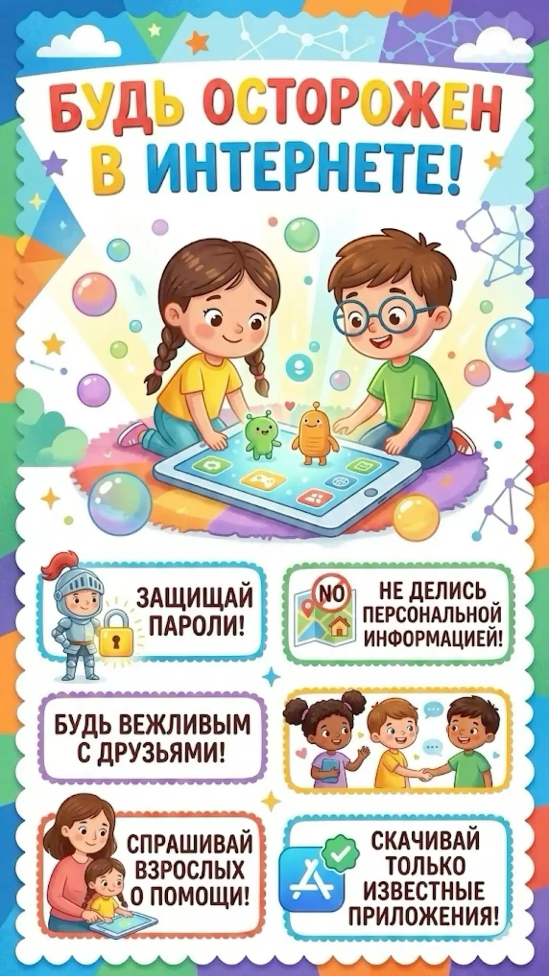 ‼️ Цифровая бдительность: будьте осторожны в интернете! ✨

Современный интернет предоставляет безгра