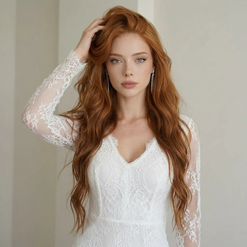 👩 Женский — Игра с волосами