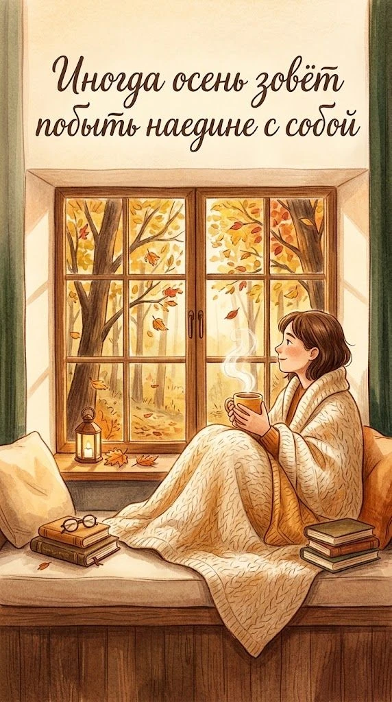 Сегодня можно немного побыть с собой 🍁