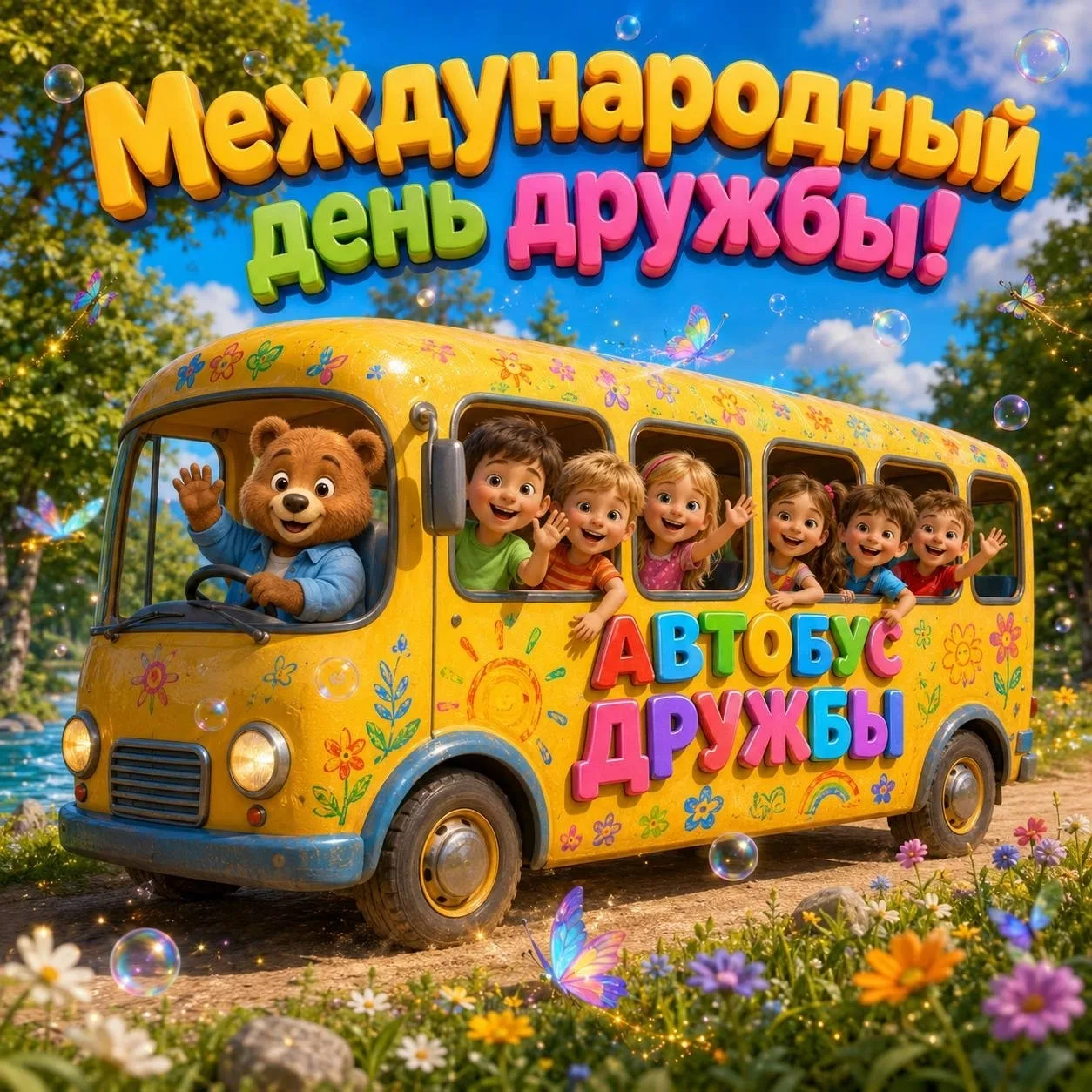 К Международному дню дружбы — наши красивые карточки! 👫

«Друг — это…» — начинаем фразу, а картинки