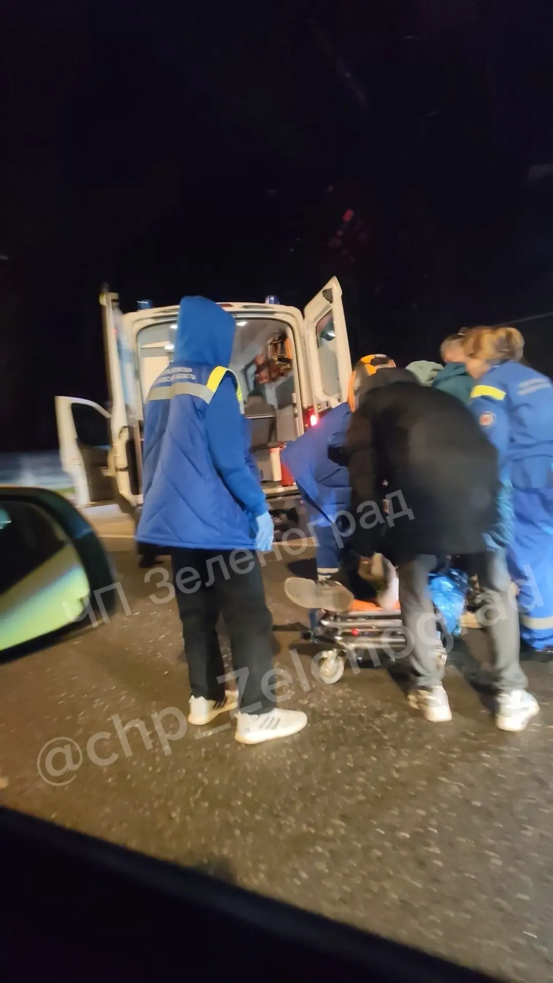 🚨 На въезде в пгт Голубое сбили самокатчика.