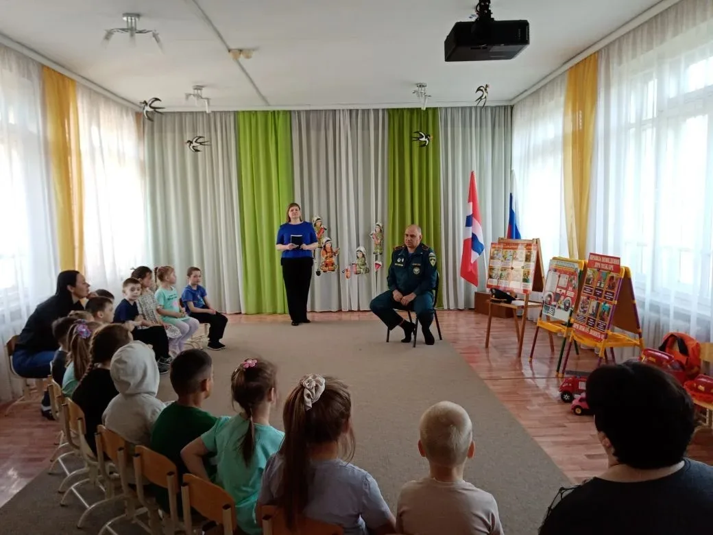 💥Сегодня 30.04 в наших детских садах прошёл Всероссийский открытый урок культуры безоп...