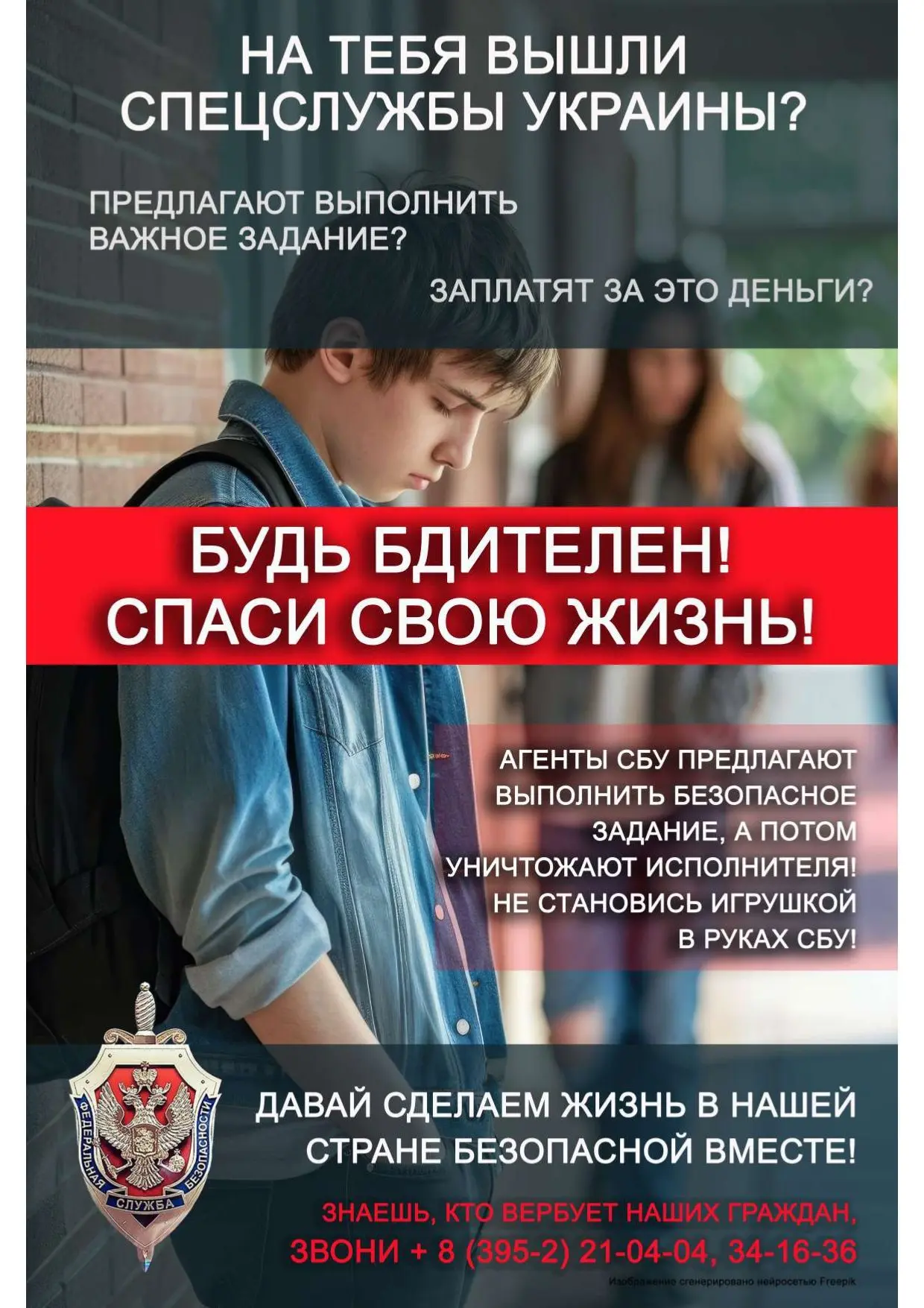 Будь начеку! Как не стать марионеткой спецслужб На просторах интернета можно встретить заманчивые пр