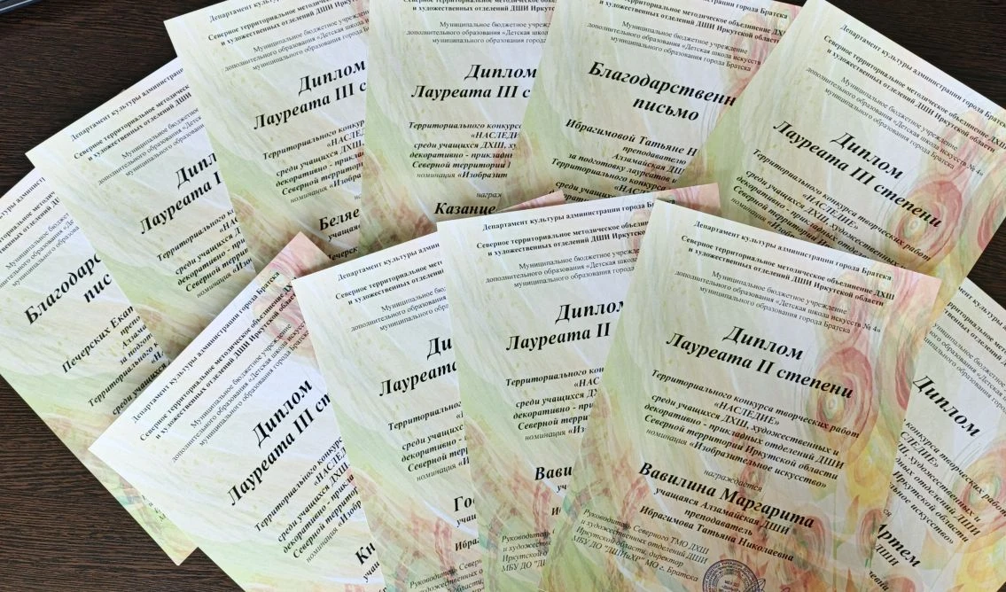 🥳Поздравляем участников территориального конкурса творческих работ «Наследие» с заслуж...