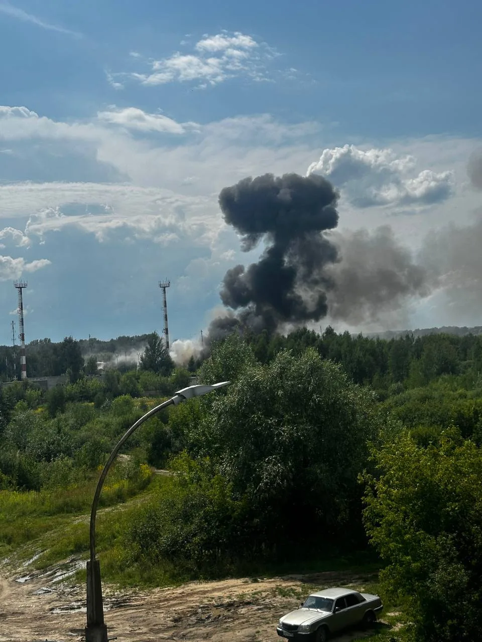 При пожаре в конюшне погибли три пони и три лошади