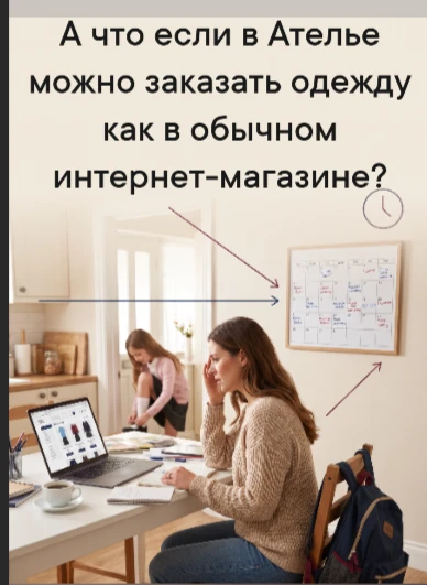 ⏳ «Мне некогда ездить в ателье!»